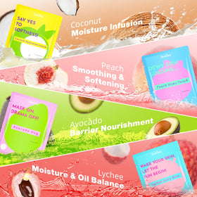 ZealSea lemon mask ingredient focus for brightening effect