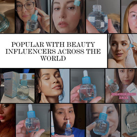 ZealSea 1 oz bottle next to coin to show compact travel-friendly size