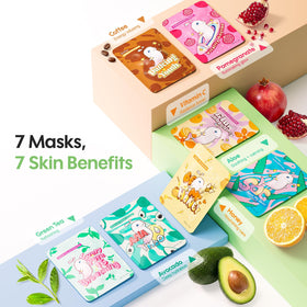 ZealSea seven single-use packets laid out to show ingredient variety