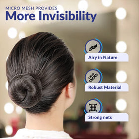 ZefeqCo net worn under hat showing low-profile look benefit