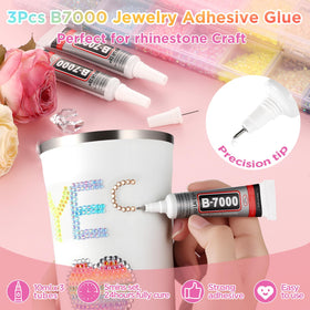 Zefy close-up of resin rhinestone texture showing durable glossy finish and color