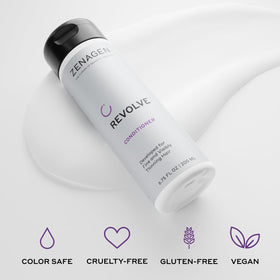 Zenagen application scalp massage in use, promotes even serum distribution benefit