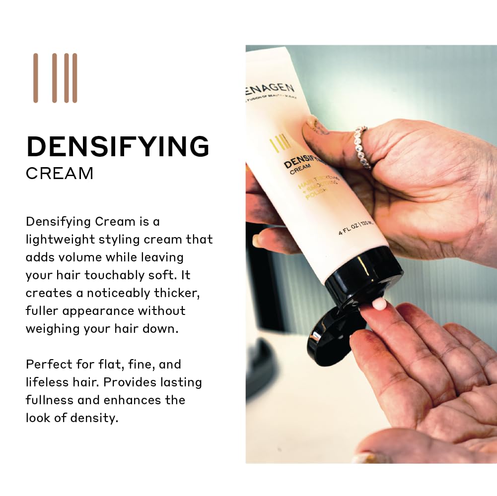 Zenagen close-up of cream texture highlighting lightweight feel