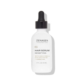 Zenagen front bottle showing sleek label and volume benefit