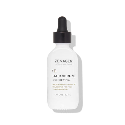 Zenagen front bottle showing sleek label and volume benefit
