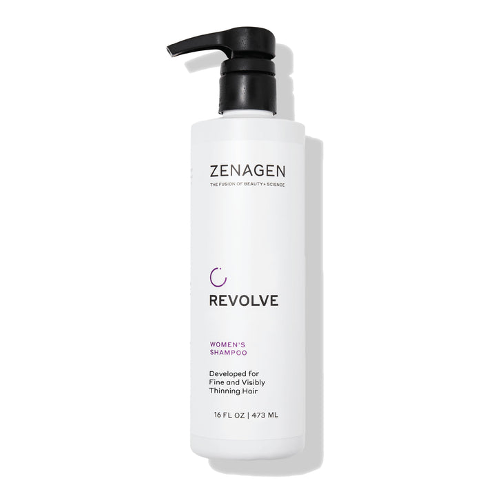 Zenagen Revolve front bottle showing product and benefits