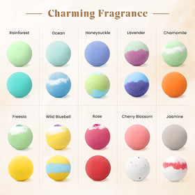 ZenBombs individually wrapped bath bomb highlighting freshness and protected scent