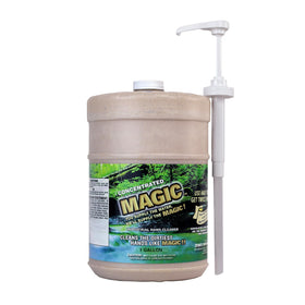 Zenex bottle in garage setting demonstrating professional-grade cleaning benefit