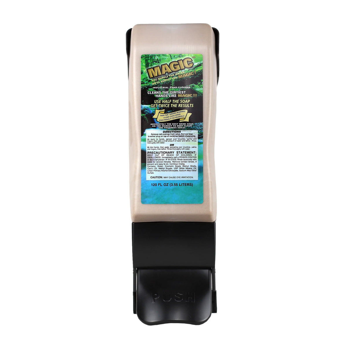 Zenex hands rinsing clean with no greasy residue visible