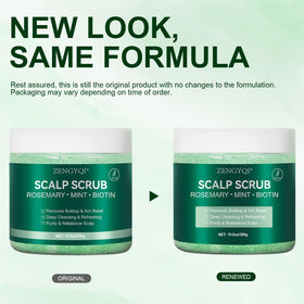 ZENGYQI scrub in a shower lifestyle scene promoting routine use
