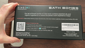 ZenseMe double-wrapped detail showing protective packaging and freshness preservation