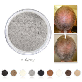 ZENTANMEI application demo with hand depositing fibers for quick coverage