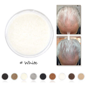 ZENTANMEI powder texture close-up showing fine natural fibers for realistic volume