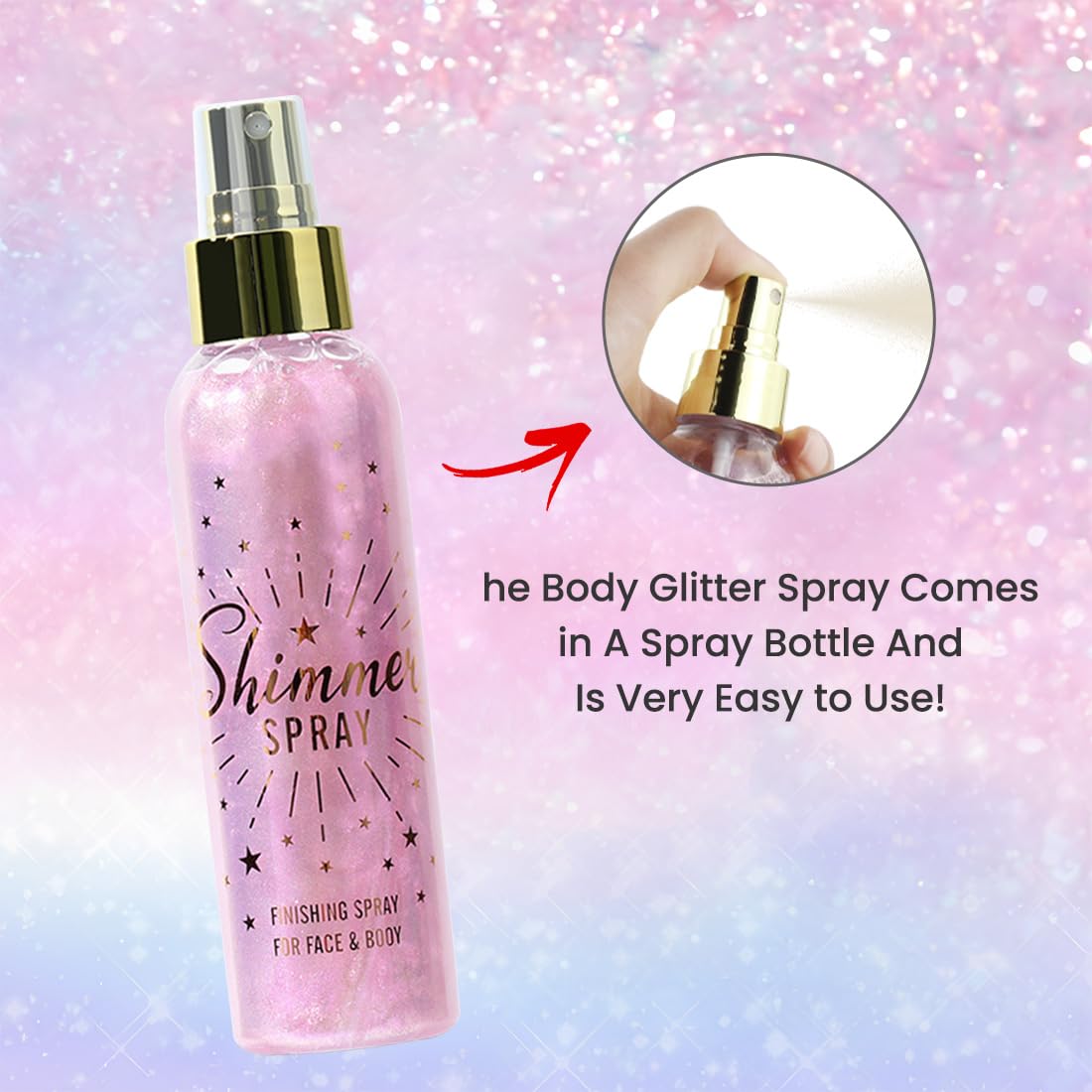 ZENTANMEI glitter under stage lights highlighting intense sparkle and camera-ready shine