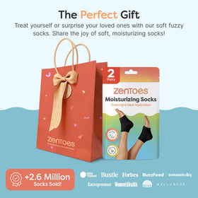 ZenToes styled as a spa gift box, ideal relaxation and gift option