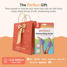 ZenToes displayed as a gift in lifestyle setting showing spa-like pampering benefit