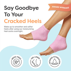 ZenToes close-up of heel gel pad highlighting nourishing texture