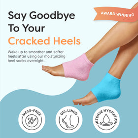 ZenToes close-up of heel gel showing nourishing oil-infused pad