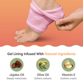 ZenToes socks worn in bed demonstrating relaxing overnight use