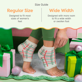 ZenToes socks in use on feet while relaxing illustrating at-home spa comfort