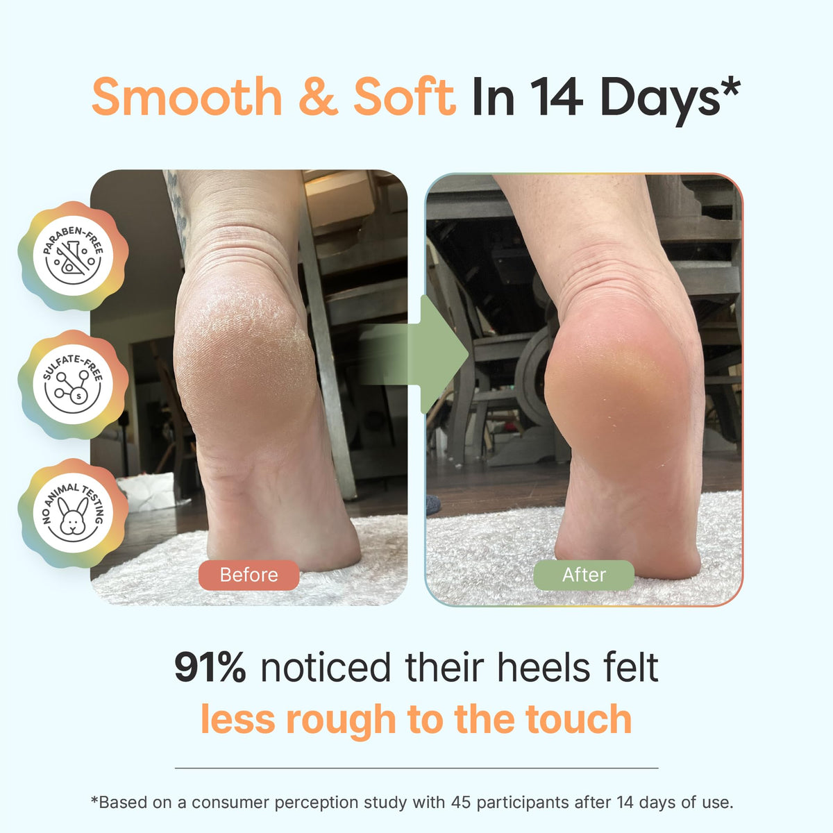 ZenToes cream texture close-up demonstrating smooth fast-absorbing finish