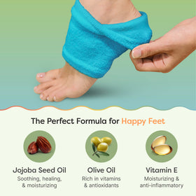 ZenToes wide width fit on foot demonstrating roomier, relaxed wear