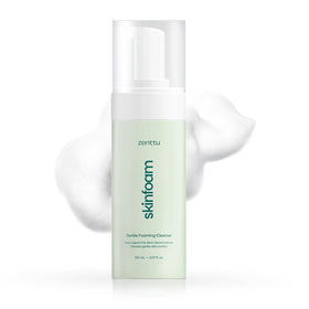 Zenttu product front packaging showing gentle cleanser and calming benefits