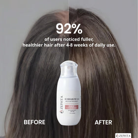 Zephta ingredients rice water and aloe vera depiction highlighting nourishing botanical benefit