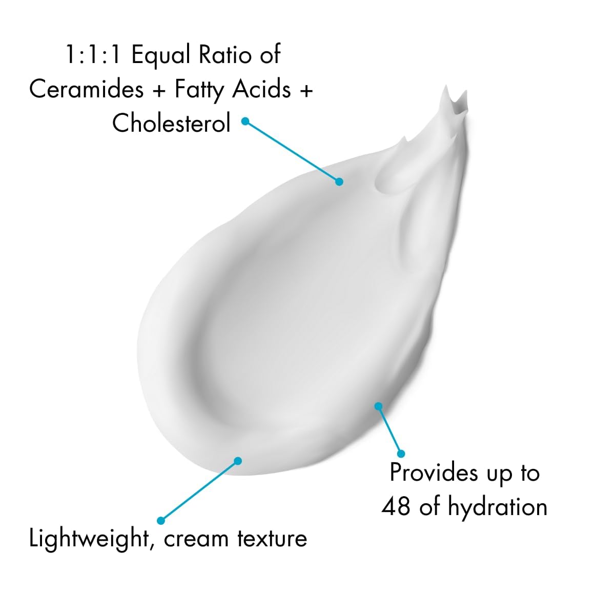 ZERAFITE applying moisturizer to hand to show non-greasy finish