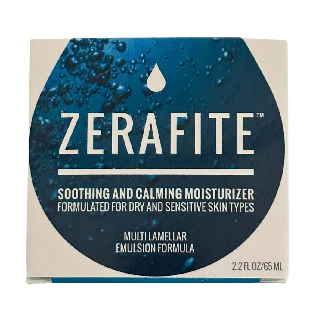 ZERAFITE pump dispensing moisturizer, precise amount for minimal waste