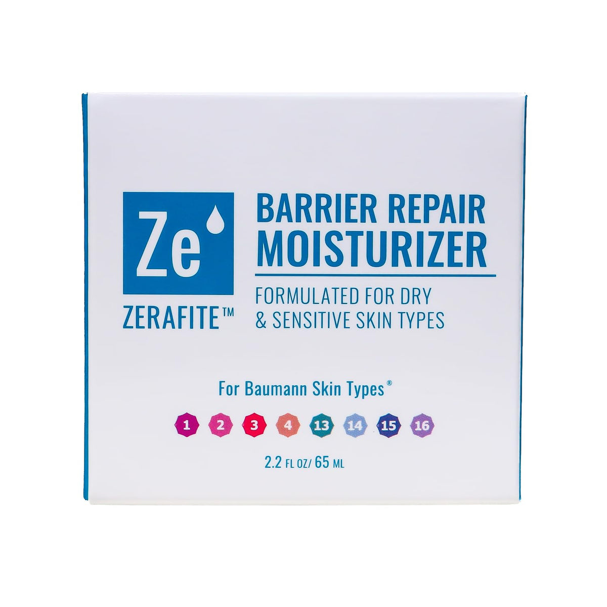 ZERAFITE side label close-up showing ingredients list and claims