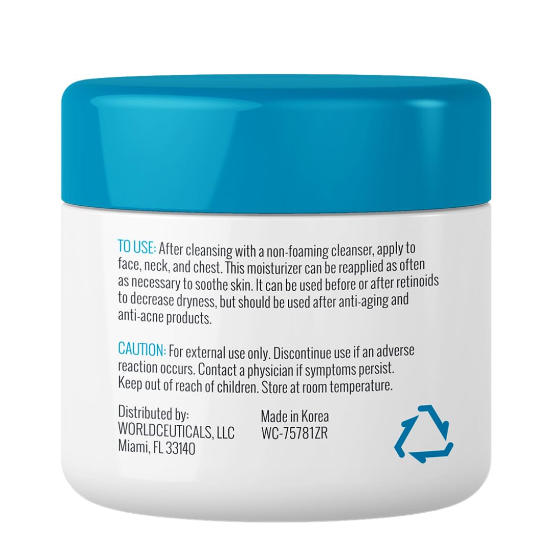 ZERAFITE cream texture close-up demonstrating lightweight, hydrating finish