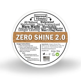 Zero Shine jar front packaging showing sleek matte finish and brand