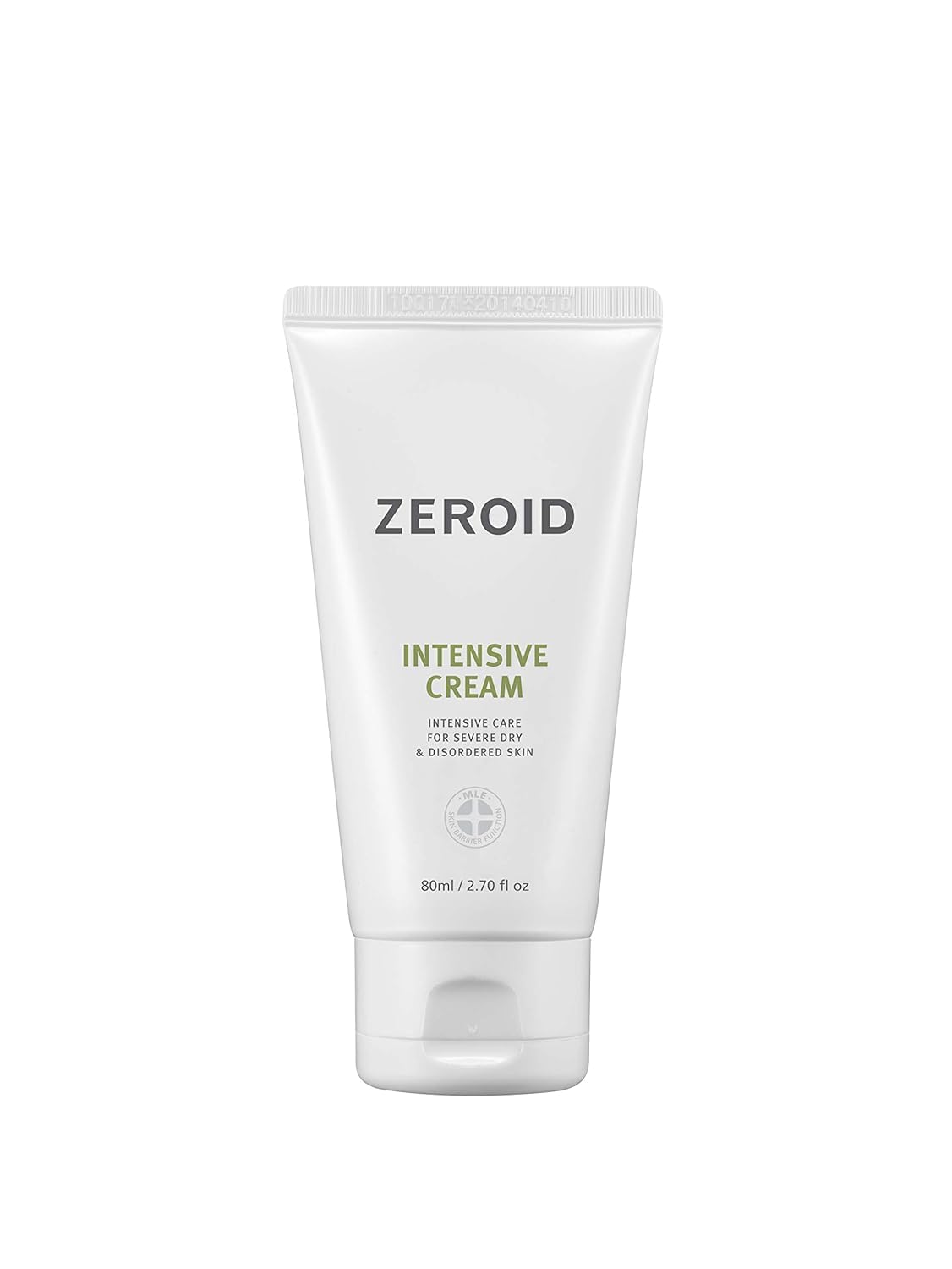 ZEROID jar front view showing clean design and 80ml capacity for dependable hydration