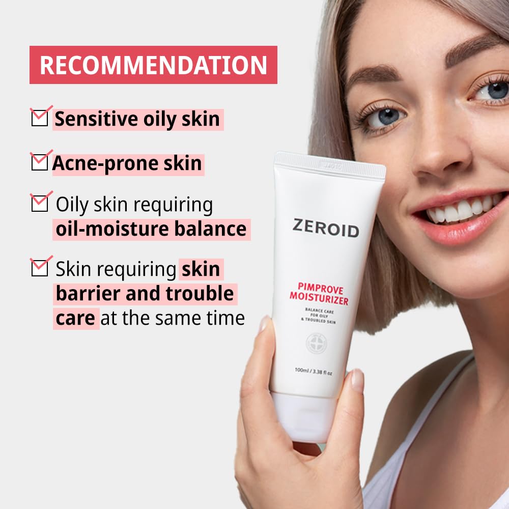 ZEROID ingredient label close-up showing MLE, hyaluronic acid and Restomide benefits