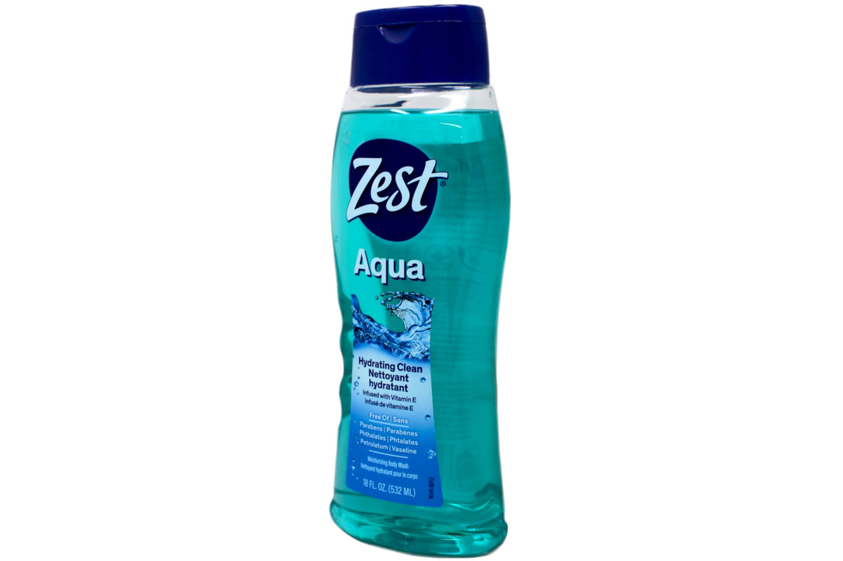 Zest rich foam lather detail demonstrating gentle cleansing