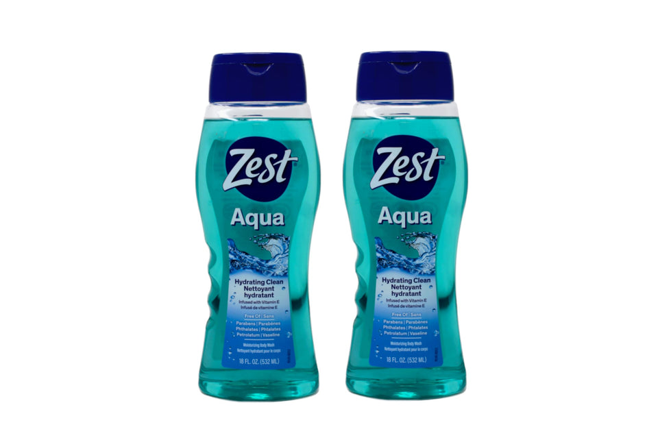 Zest front packaging showing bottle and label for clear identification and freshness