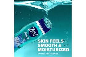 Zest ingredients label closeup showing paraben-free formulation