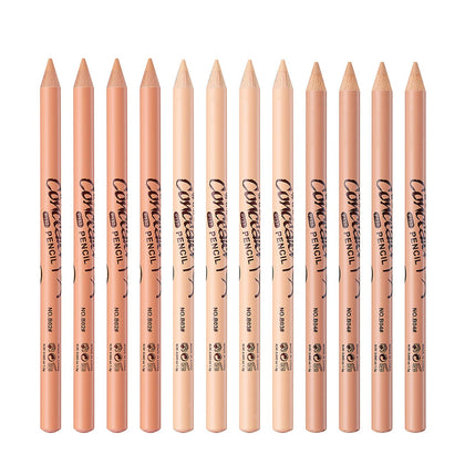 ZEVNI front packaging showing full 12-piece concealer pencil kit for convenience