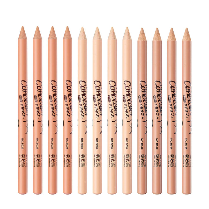 ZEVNI front packaging showing full 12-piece concealer pencil kit for convenience