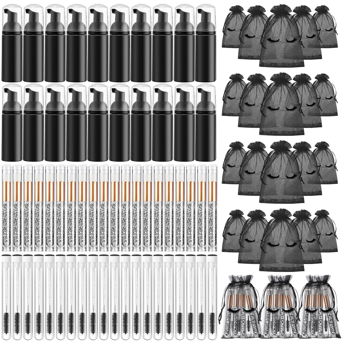 Zhehao front packaging showing full 80-piece kit for organized aftercare