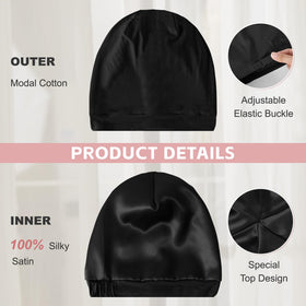 ZHENSILK adjustable buckle at back providing secure personalized fit