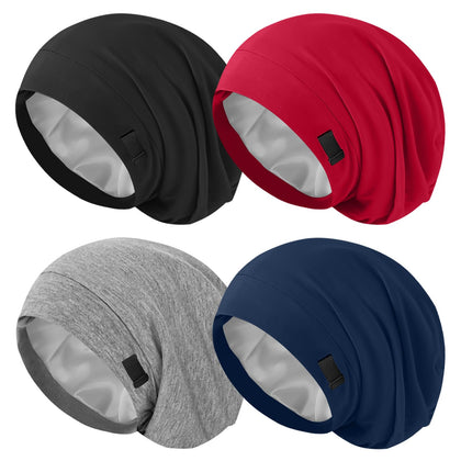 ZHENSILK bonnet front view showing stylish protective design and comfort