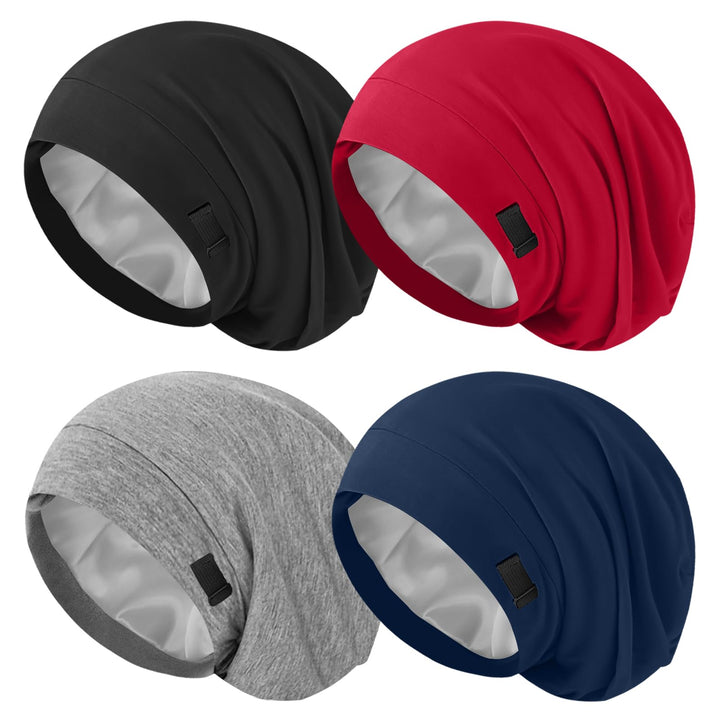 ZHENSILK bonnet front view showing stylish protective design and comfort