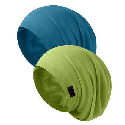 ZHENSILK front view showing two-color bonnets and protective benefit