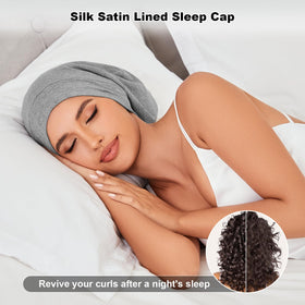 ZHENSILK satin lining close-up that reduces friction and preserves moisture