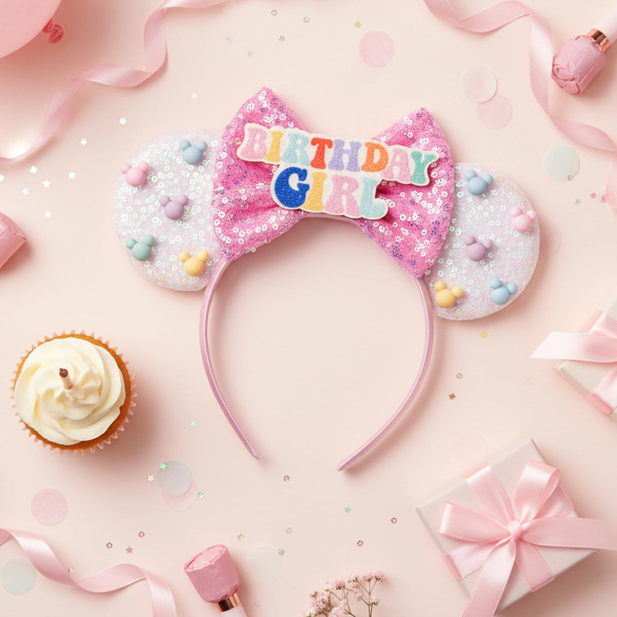 zhezesmila lifestyle park photo showing headband in use and photo-ready sparkle