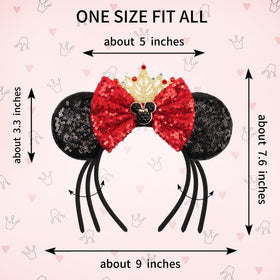 zhezesmila headband beside ruler for size comparison, demonstrates one-size-fit-all
