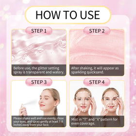 ZHISHUDL model spraying setting spray for instant makeup refresh