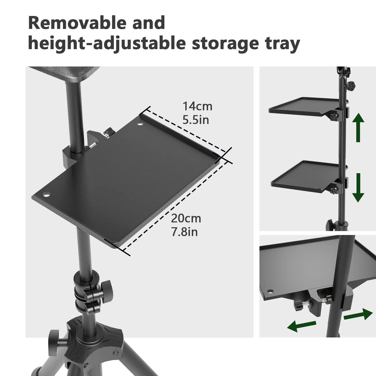 ZHOOGE folded stand compact for easy transport and storage benefit